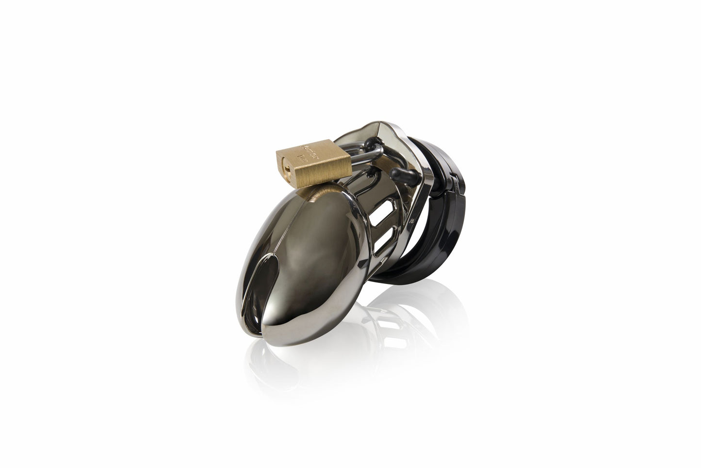 CB-6000S Chastity Cage - Chrome - 35 mm