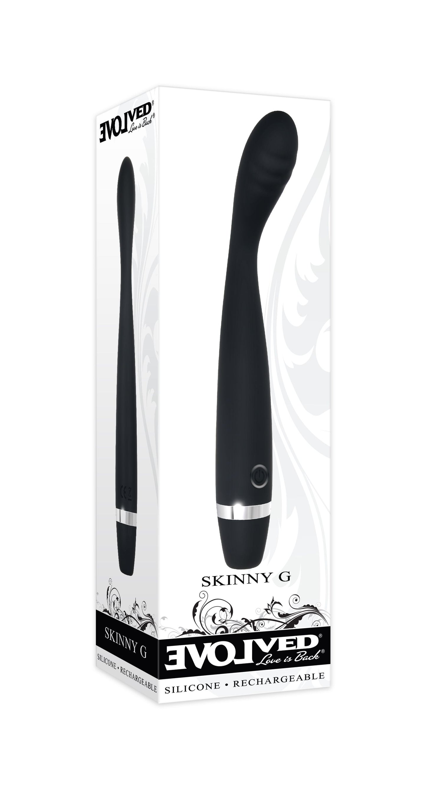 Evolved - Skinny G-spot Vibrator - Black
