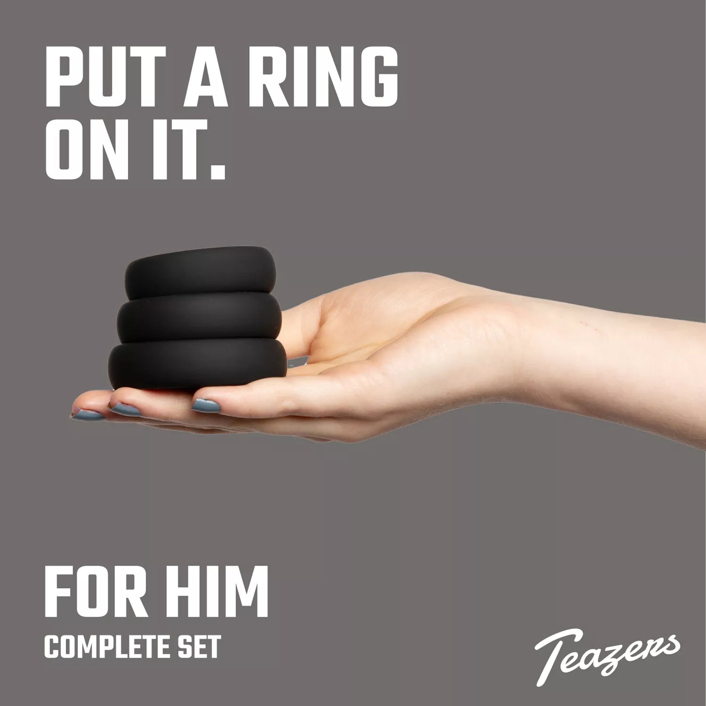 Teazers Silicone Cockring Set