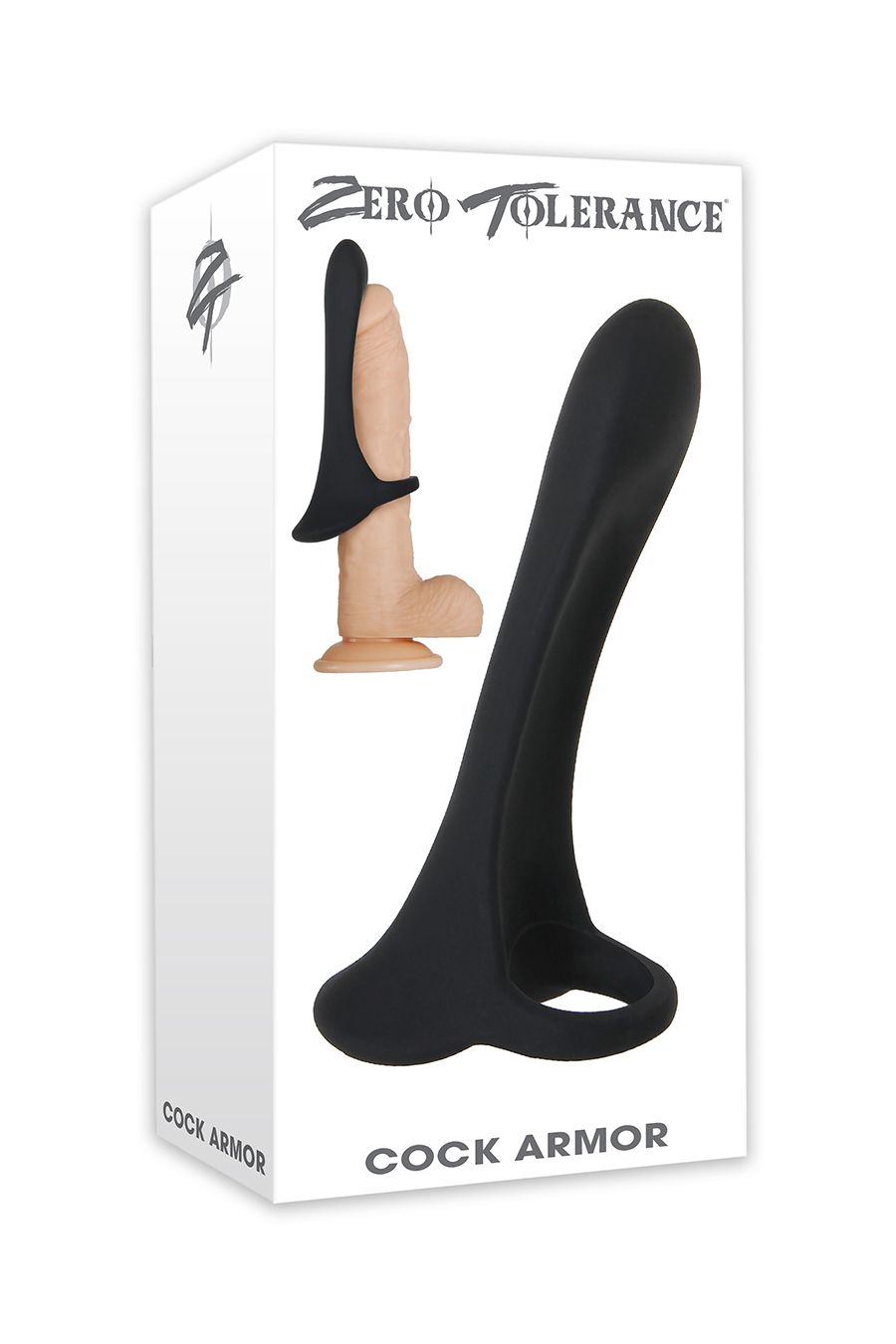Evolved - Cock Armor Vibrating Cockring - Black