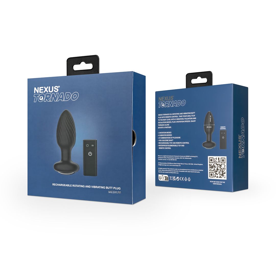 Tornado Butt Plug Medium | Nexus