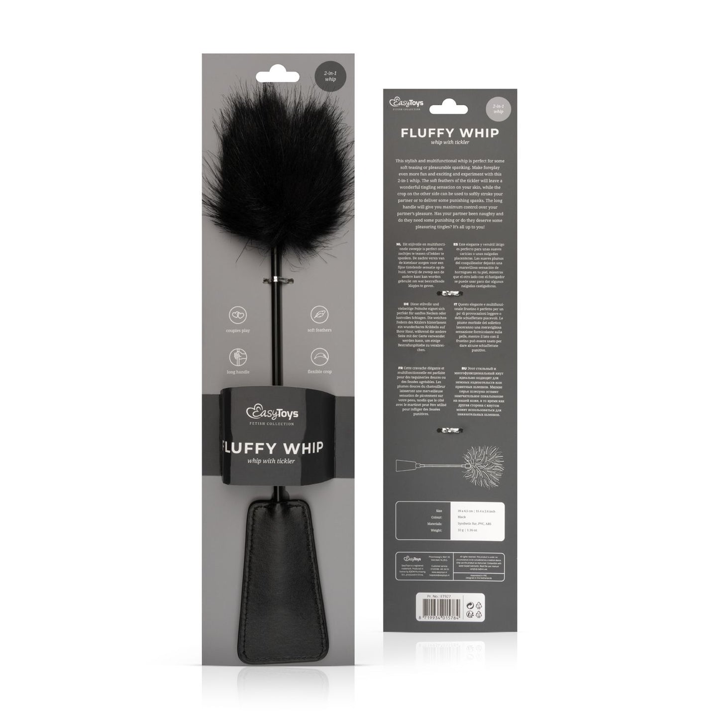 Fetish Fluffy Tickler and Whip in | EasyToys