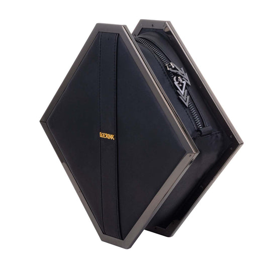 LOCKINK - Mysterious Square Kink Bag - black