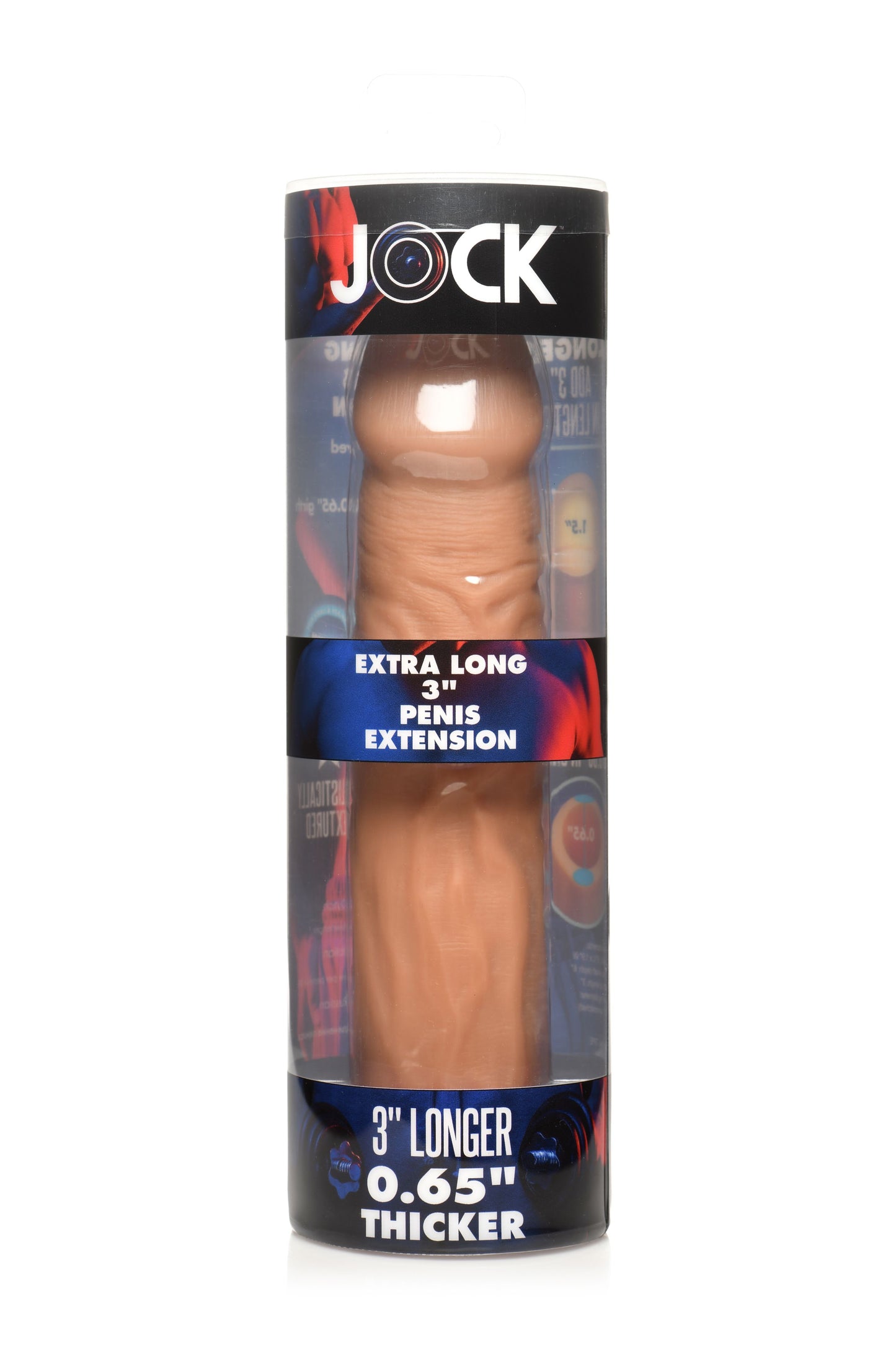 JOCK Extra Long Penis Sleeve 3'' - Tan