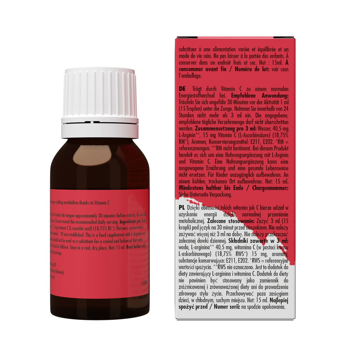 Spanish Drops Raspberry Romance 15ml | Cobeco Pharma