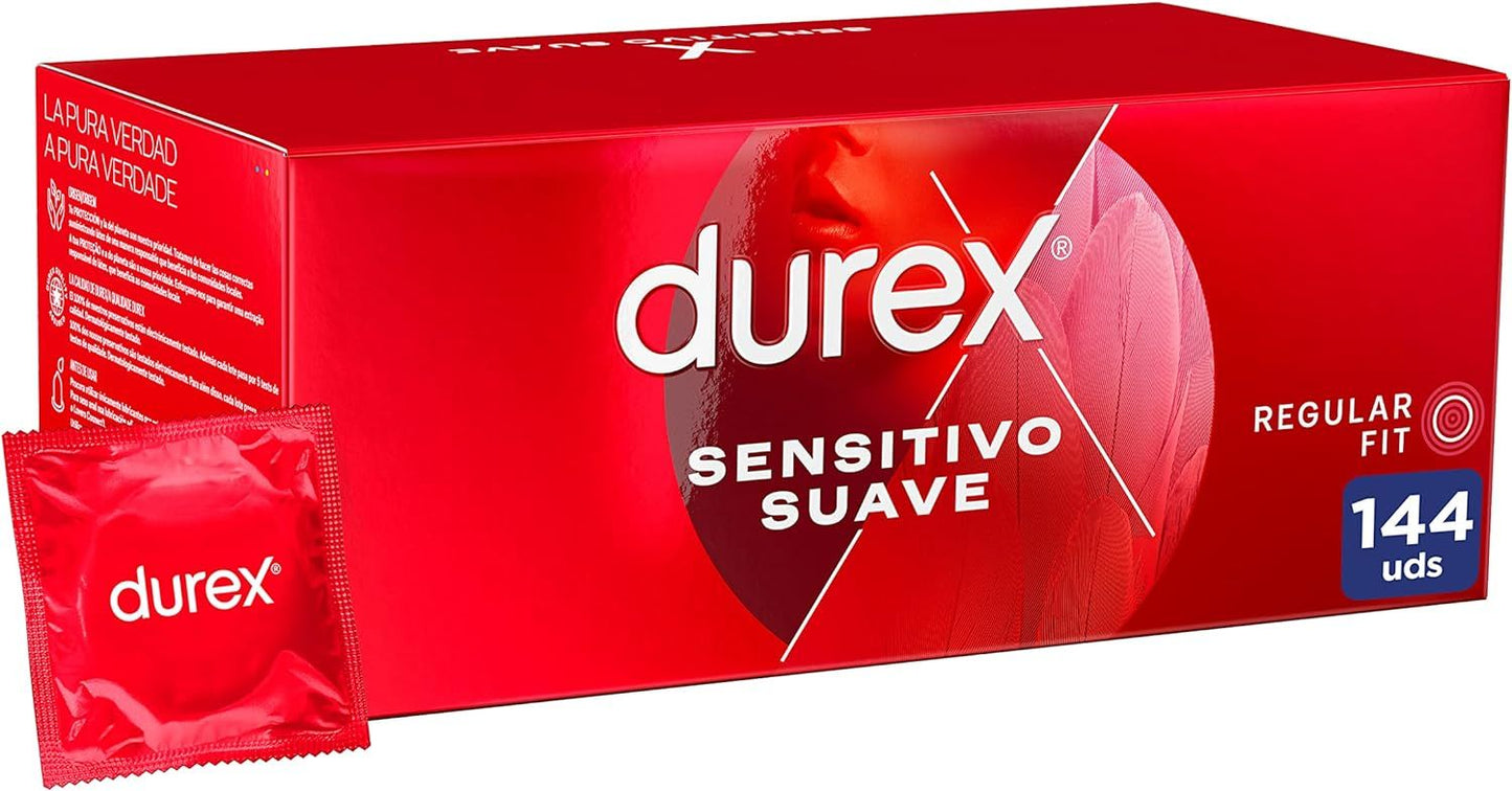 Durex Sensitive Soft Condooms 144 pce condoms