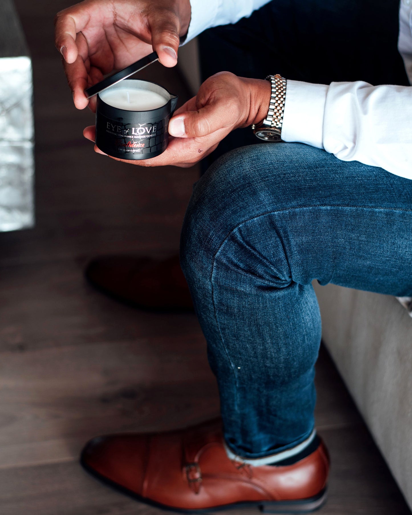 EOL Massage Candle Confidence Male 150ml | Eye Of Love