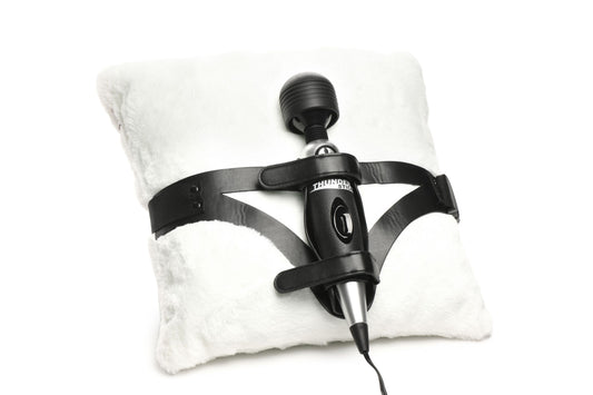XR Brands - Thunder Strap Wand Thigh Harness - Black