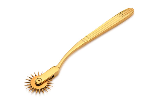 Gold XR Brands Wartenberg Wheel Gold