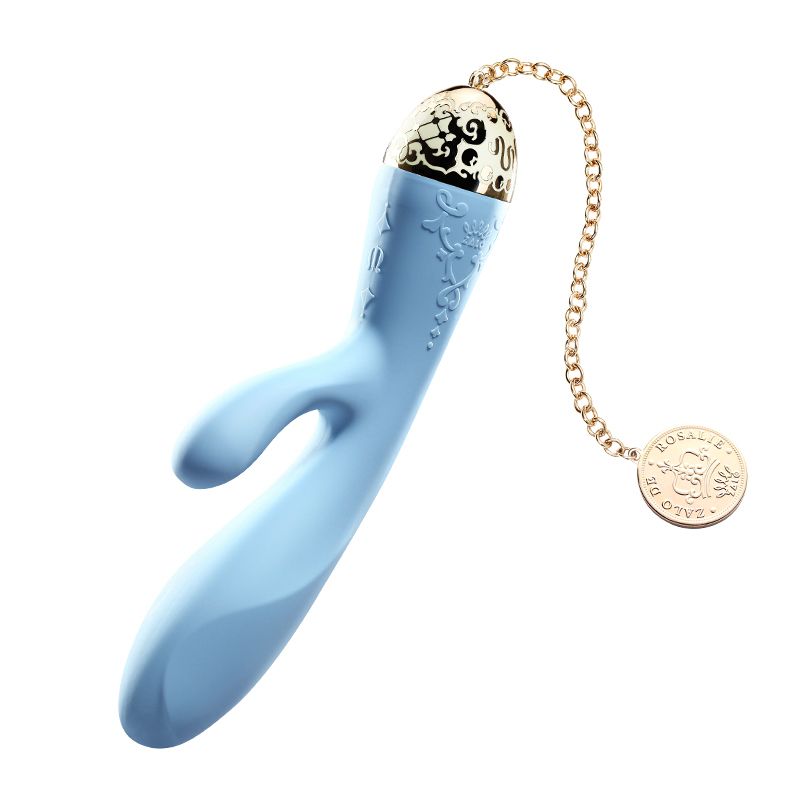 Blue Zalo Rosalie Rabbit Vibrator Royal Blue