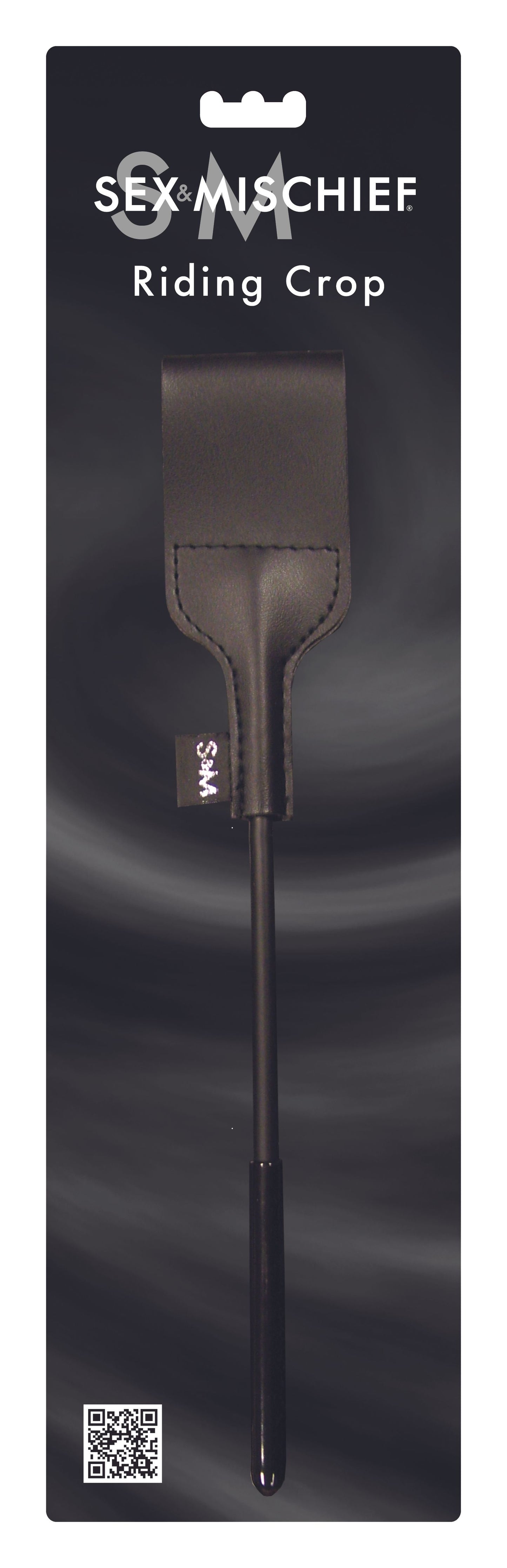 SPORTSHEETS – SEX & MISCHIEF Riding Crop – Black 31 cm