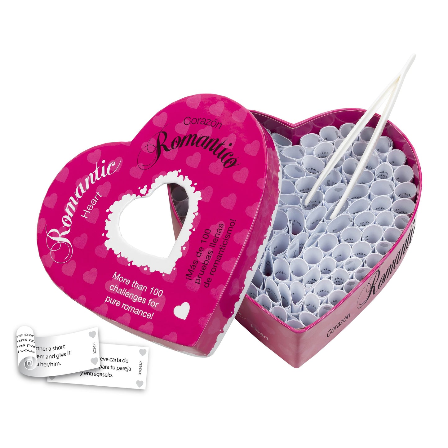 Romantic Heart - Romantic Challenge Game for Couples - EN/ES