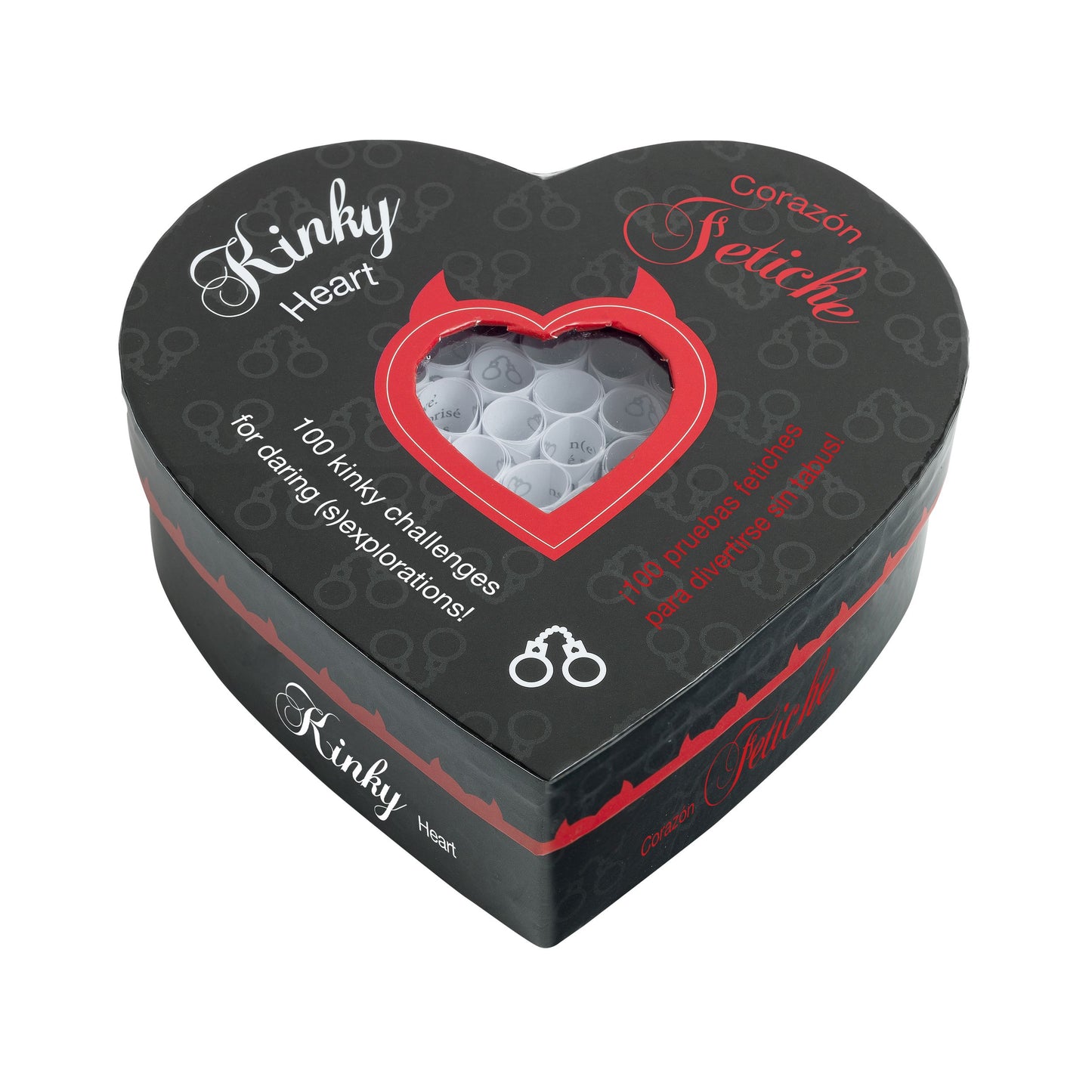 Tease & Please – KINKY HEART Game – 100 Fetish Challenges (EN-ES)