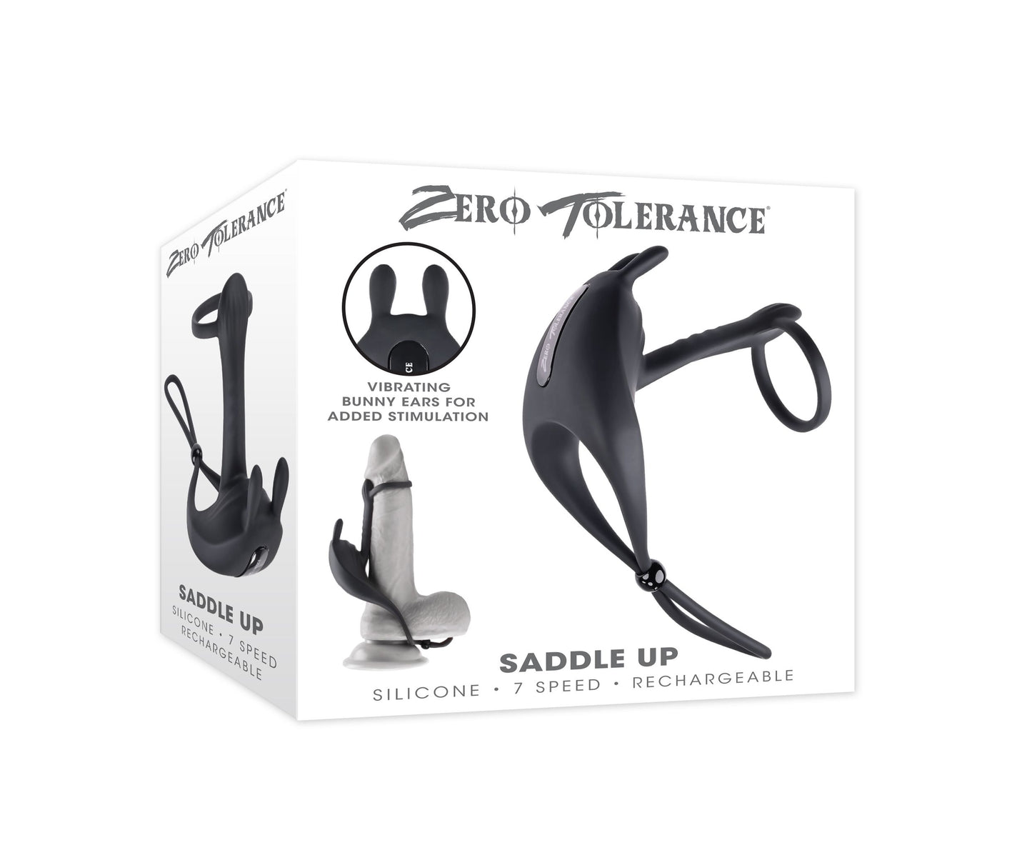 Evolved Novelties - Saddle Up - Black – Cock Ring