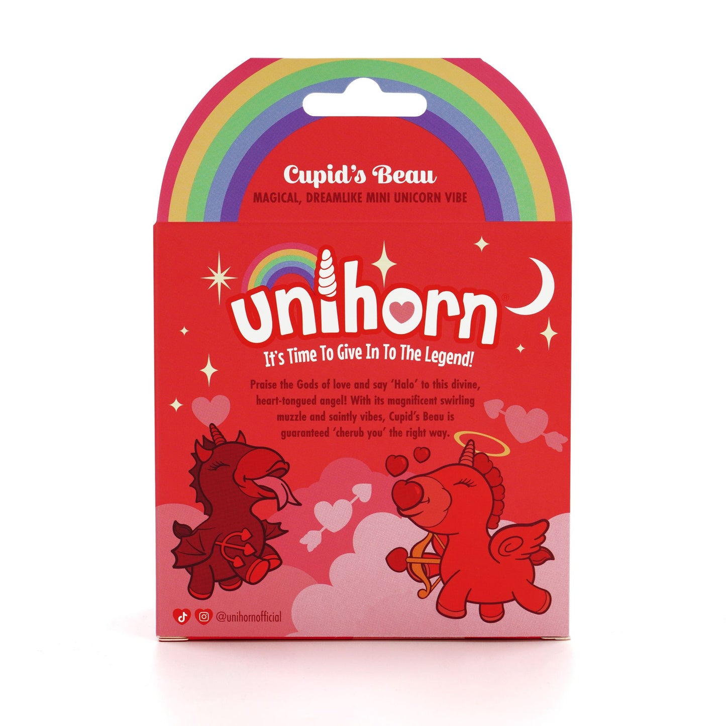 Unihorn - Cupid's Beau Vibrator - Red – Clitoral Vibrator