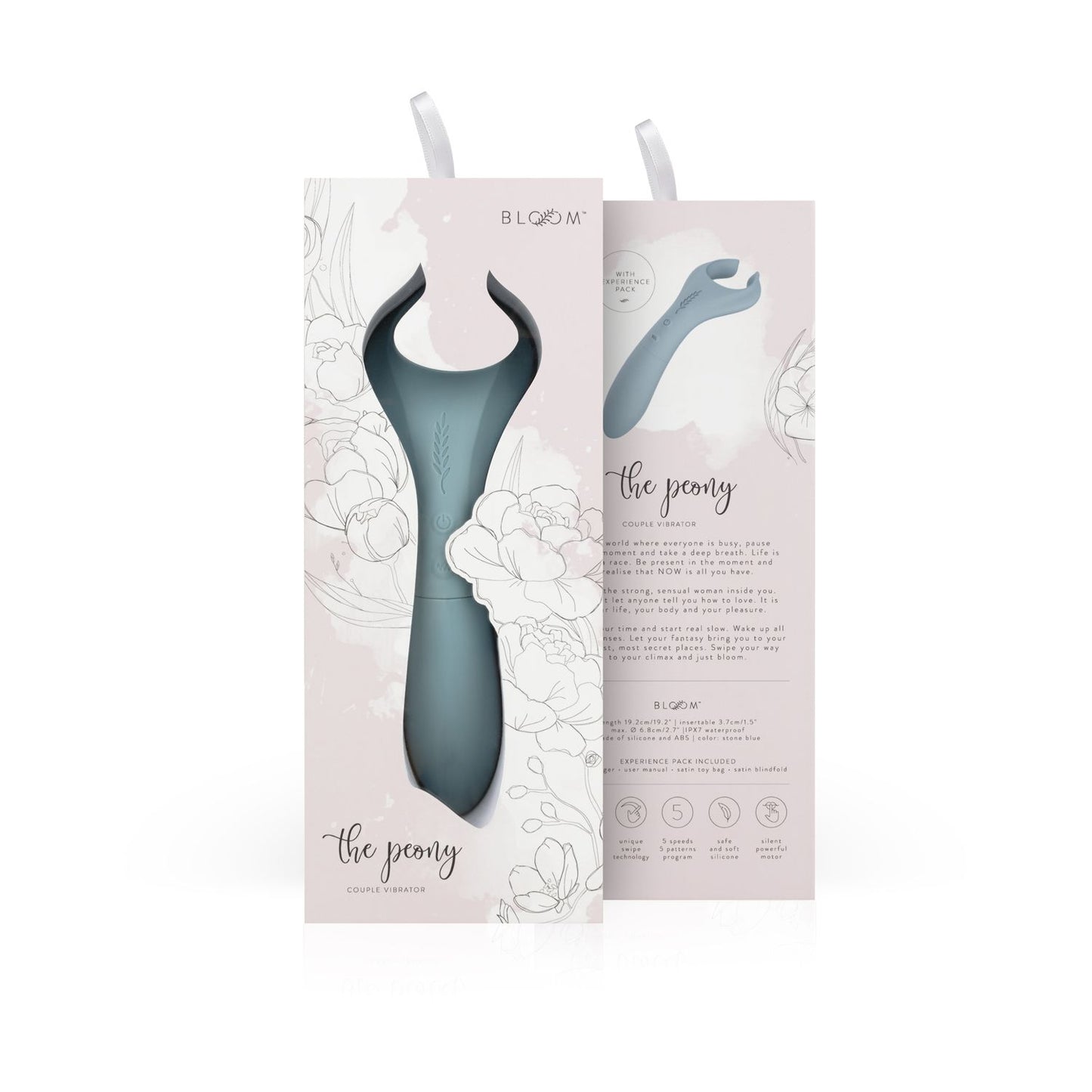 Bloom - The Peony Couple Vibrator - Green