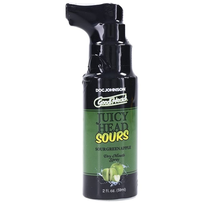 Doc Johnson GoodHead Juicy Head Dry Mouth Spray Sour Apple 60 ml lubricant bottle