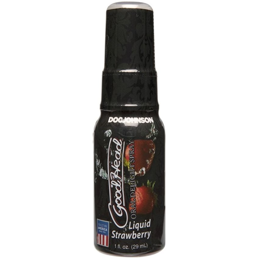Doc Johnson GoodHead Oral Delight Spray Strawberry 29 ml lubricant bottle