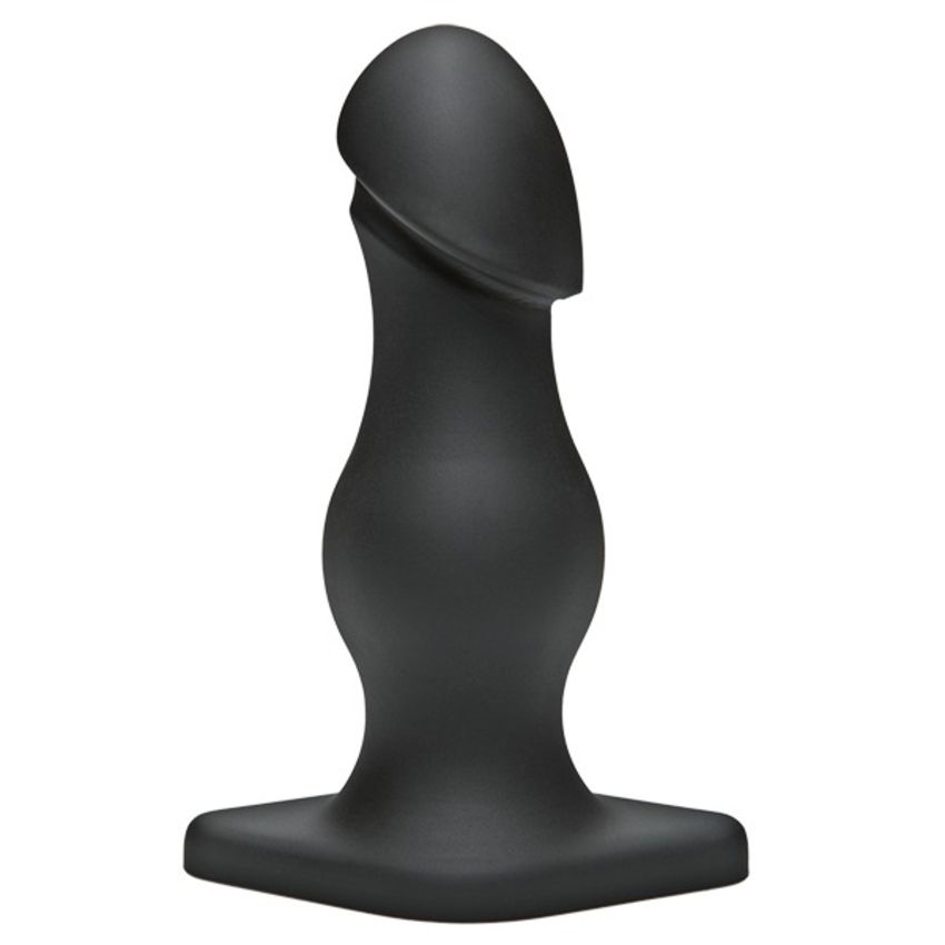Doc Johnson TitanMen The Rumpy Buttplug Black butt plug