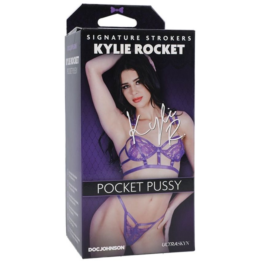 Doc Johnson - Signature Strokers Kylie Rocket – Pocket Pussy