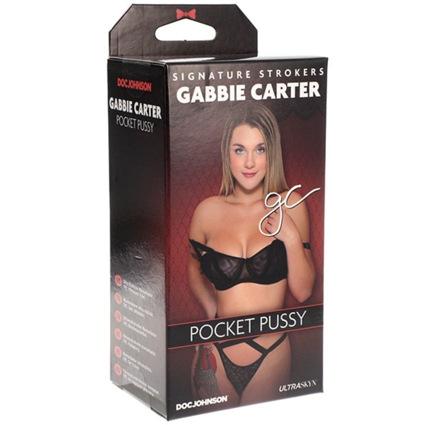 Doc Johnson - Signature Strokers Gabbie Carter – Pocket Pussy