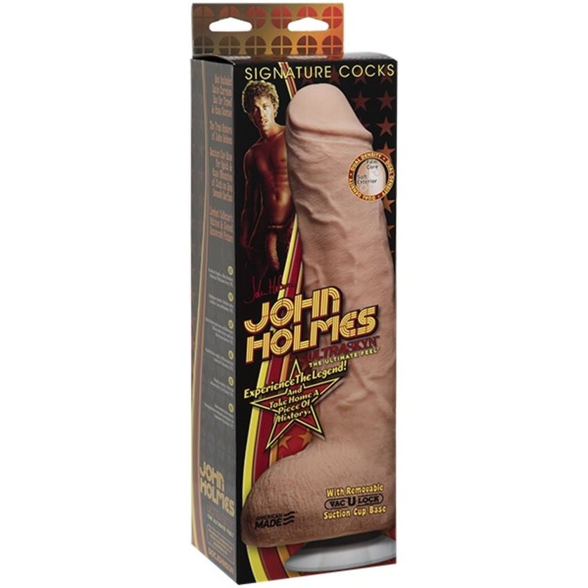 Signature Cocks John Holmes ULTRASKYN Realistic Cock with Rem | Doc Johnson