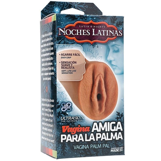 Doc Johnson - Noches Latinas Ultraskyn Amiga Para La Palma Vagina – Male Masturbator