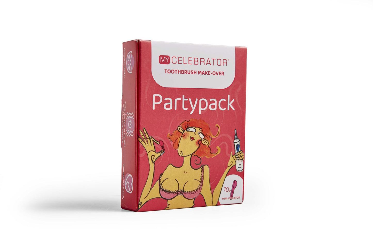 My Celebrator - Toothbrush Makeover Ten-Piece Party Pack - Pink
