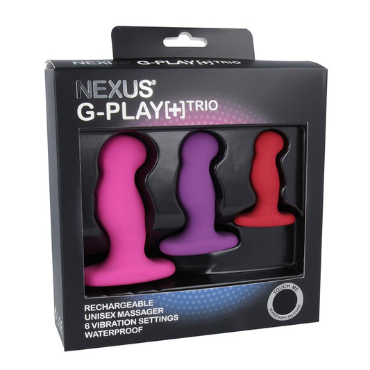 G-Play Plus Trio Vibrators 3 pieces | Nexus