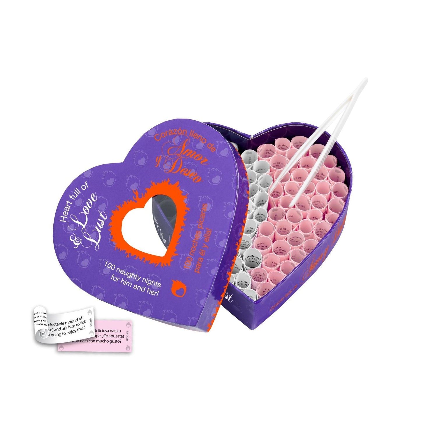 Tease & Please Heart Full of Love & Desire EN-ES
