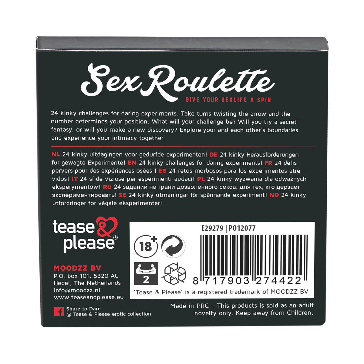 Sex Roulette Kinky | Tease & Please
