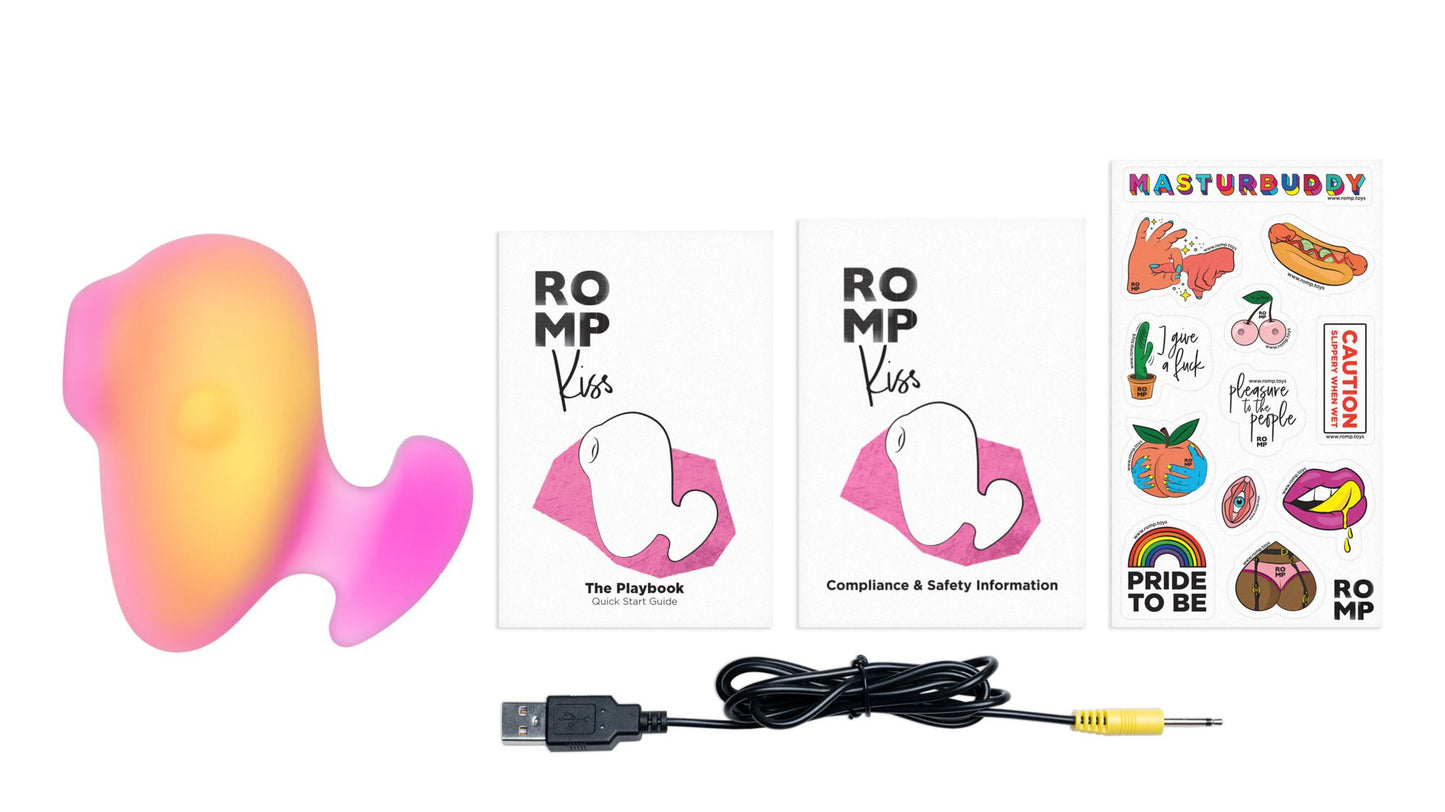 by Womanizer Kiss Compact Vibrator | ROMP