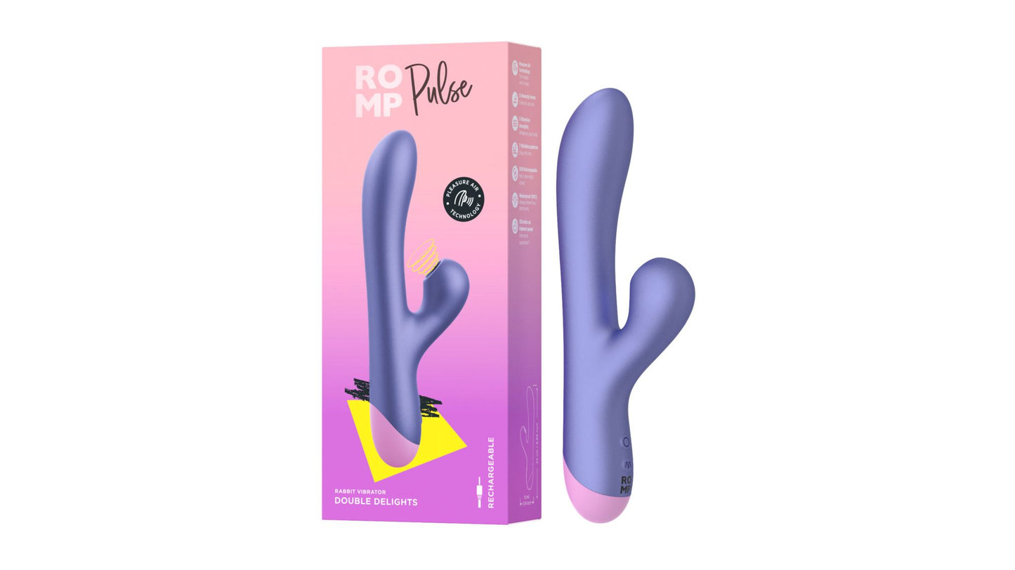 by Womanizer Pulse Rabbit Vibrator | ROMP