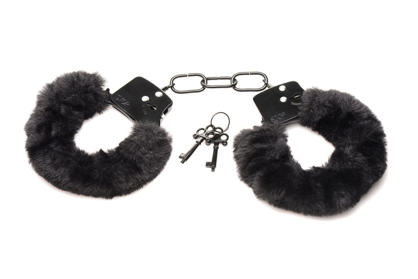 XR Brands Cuffed in Fur Handcuffs | Master Series