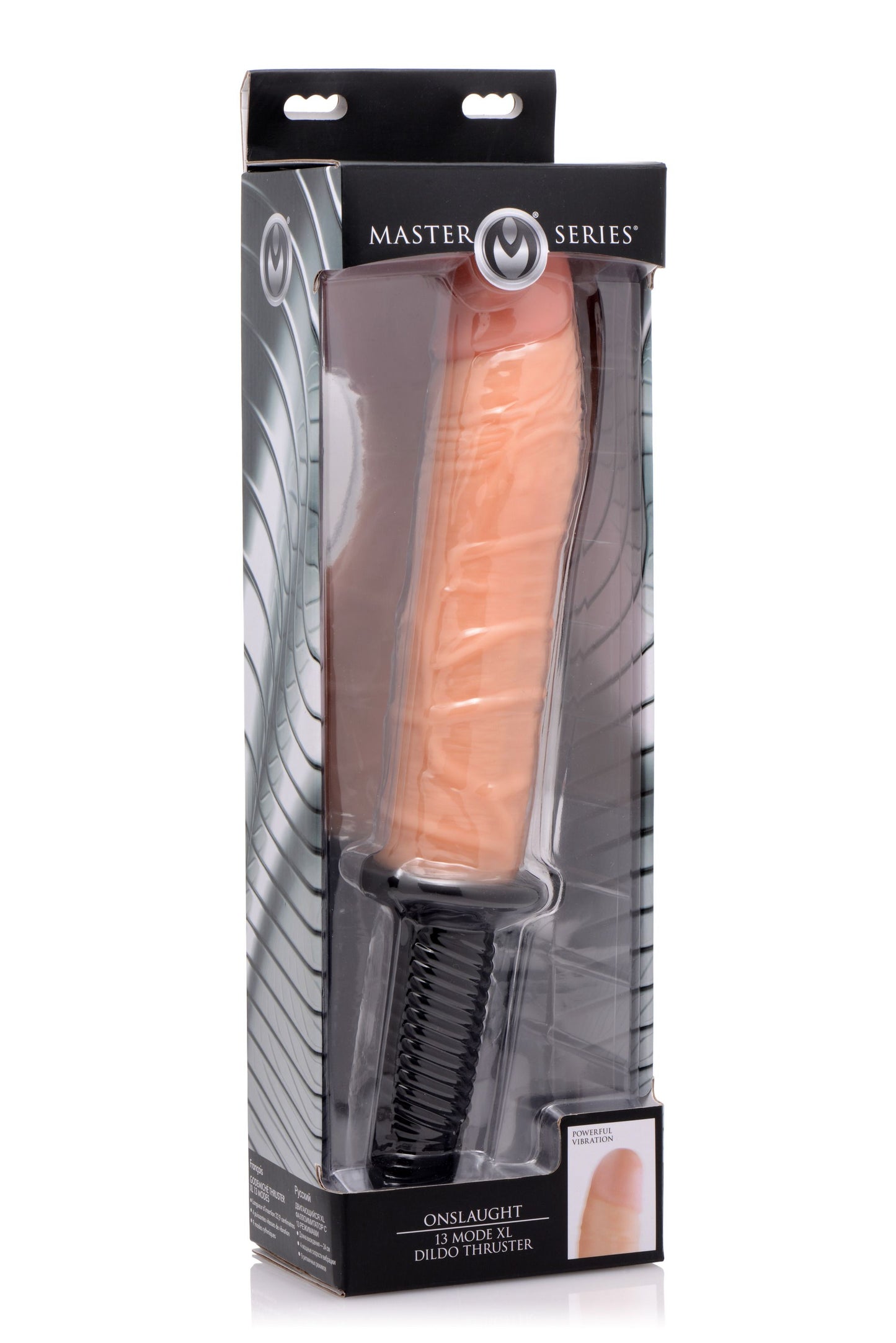 Onslaught 13 Mode XL Flesh Dildo | Master Series