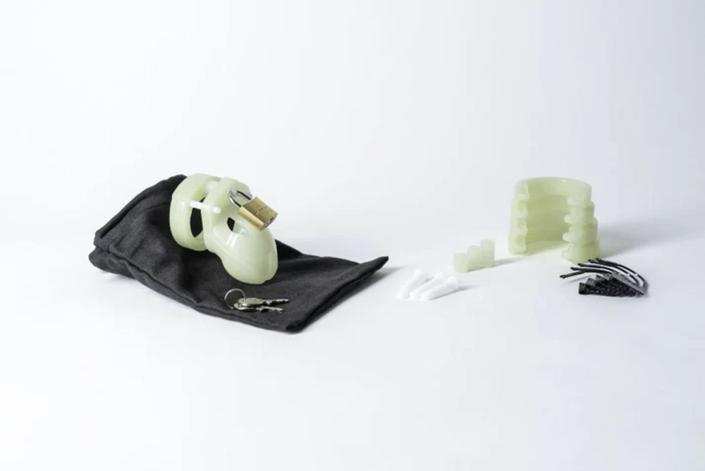 Mr. Stubb Chastity Kit Glow-in-the-Dark | CB-X