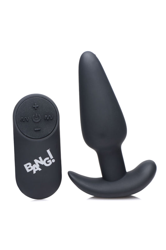 Vibrating Butt Plug with Remote Control | Bang!