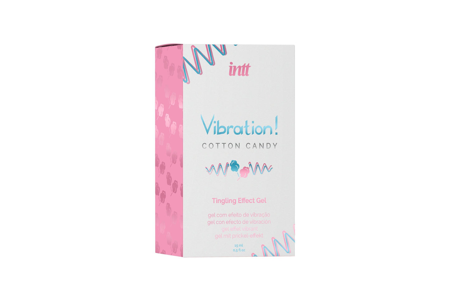 Intt - Vibration Cotton Candy - 15 ml – Water Based Lubricant