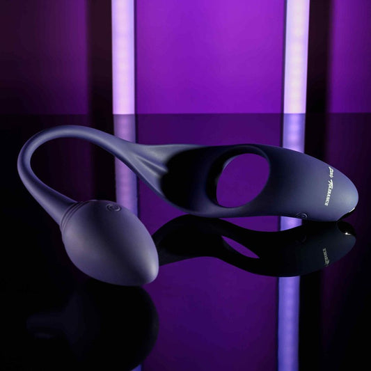 Zero Tolerance - Tip To Tail Vibrating Cock Ring with Butt Plug – Vibrating Butt Plug