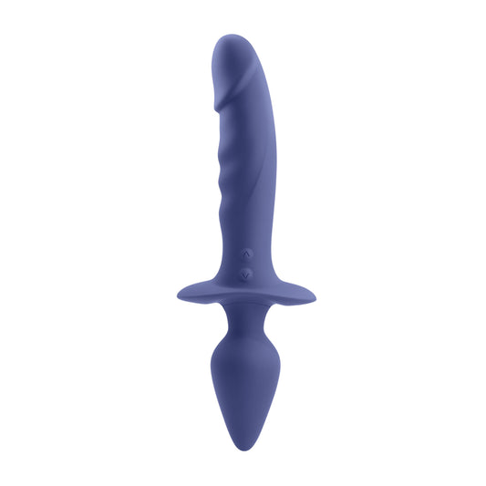 Purple Gender X Dual Defender Dual-Ended Vibrator 26 cm lingerie