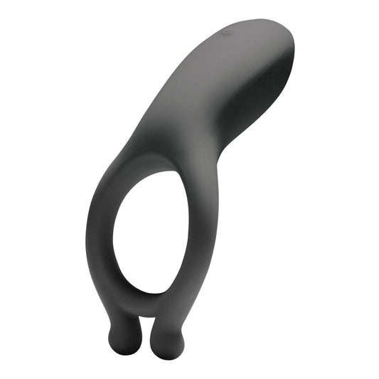 Doc Johnson OptiMALE Rechargeable Vibrating C-Ring Grey lingerie