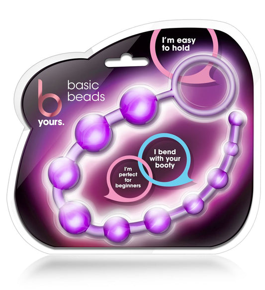 B Yours - Basic Beads - Purple – Anal Beads