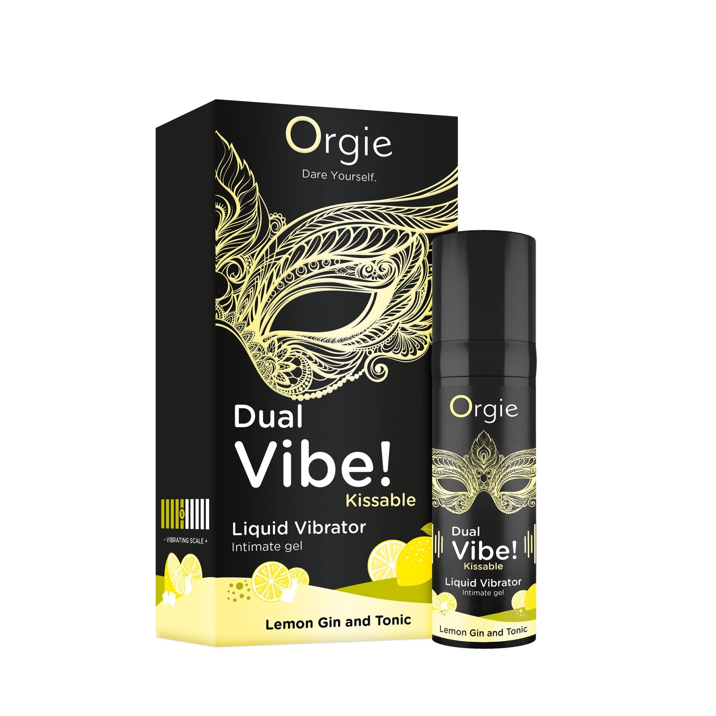 Orgie - Vibrador Líquido Dual Vibe Gin Tónico de Limão
