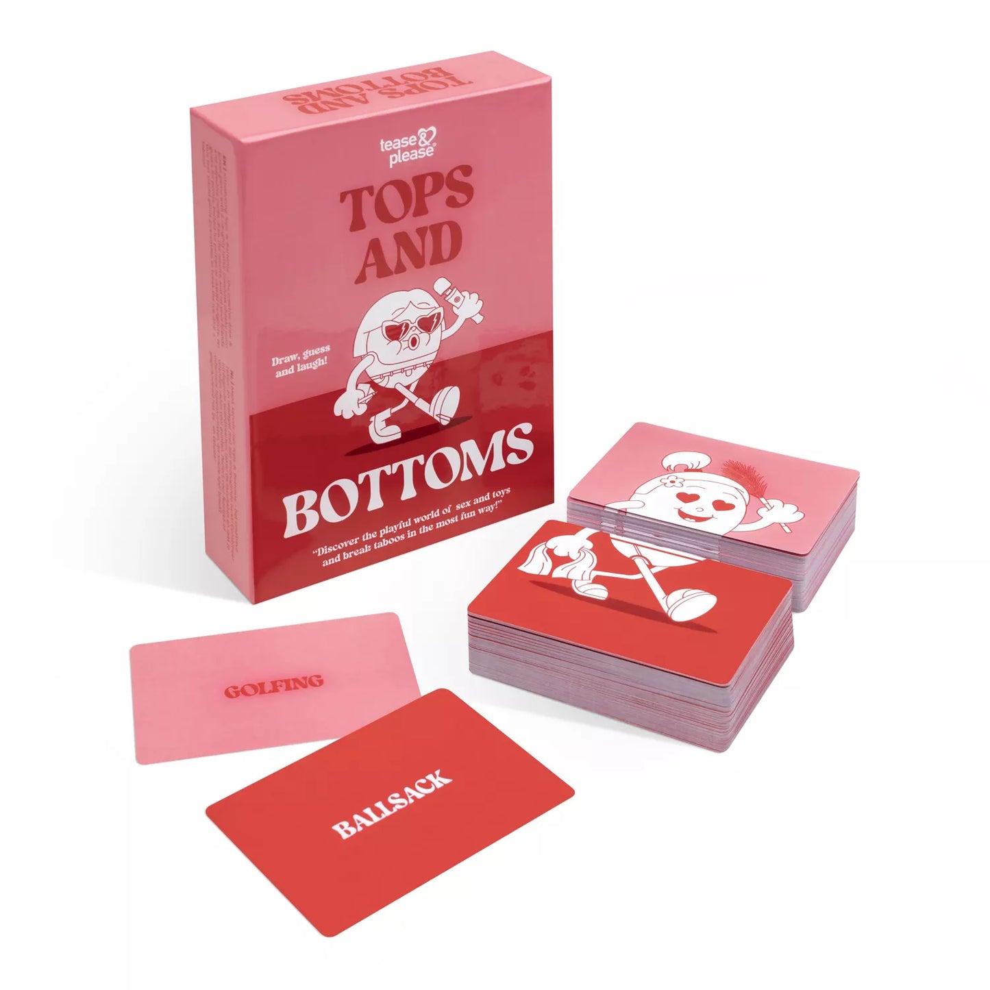 Tease & Please Tops & Bottoms Party Game Multi product