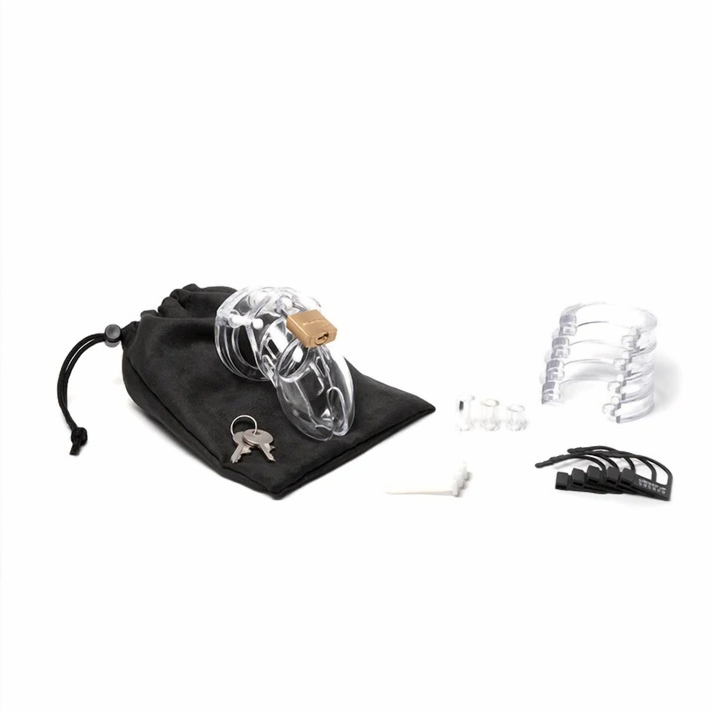 CB-X - Kit de Castidade que Brilha no Escuro