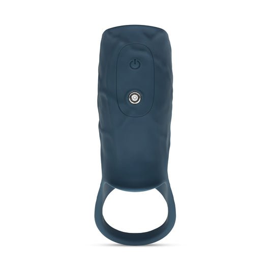 Boners - Vibrating Penis Sleeve - Blue – Penis Pump