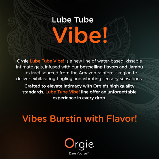 Orgie - Lube Tube Vibe Pina Colada – Water Based Lubricant