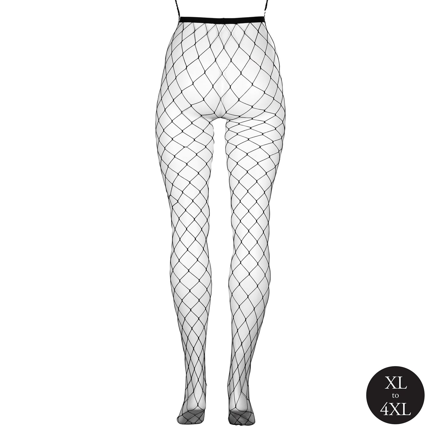 Le Desir - Cueca com Rede de Malha Grande - Preto