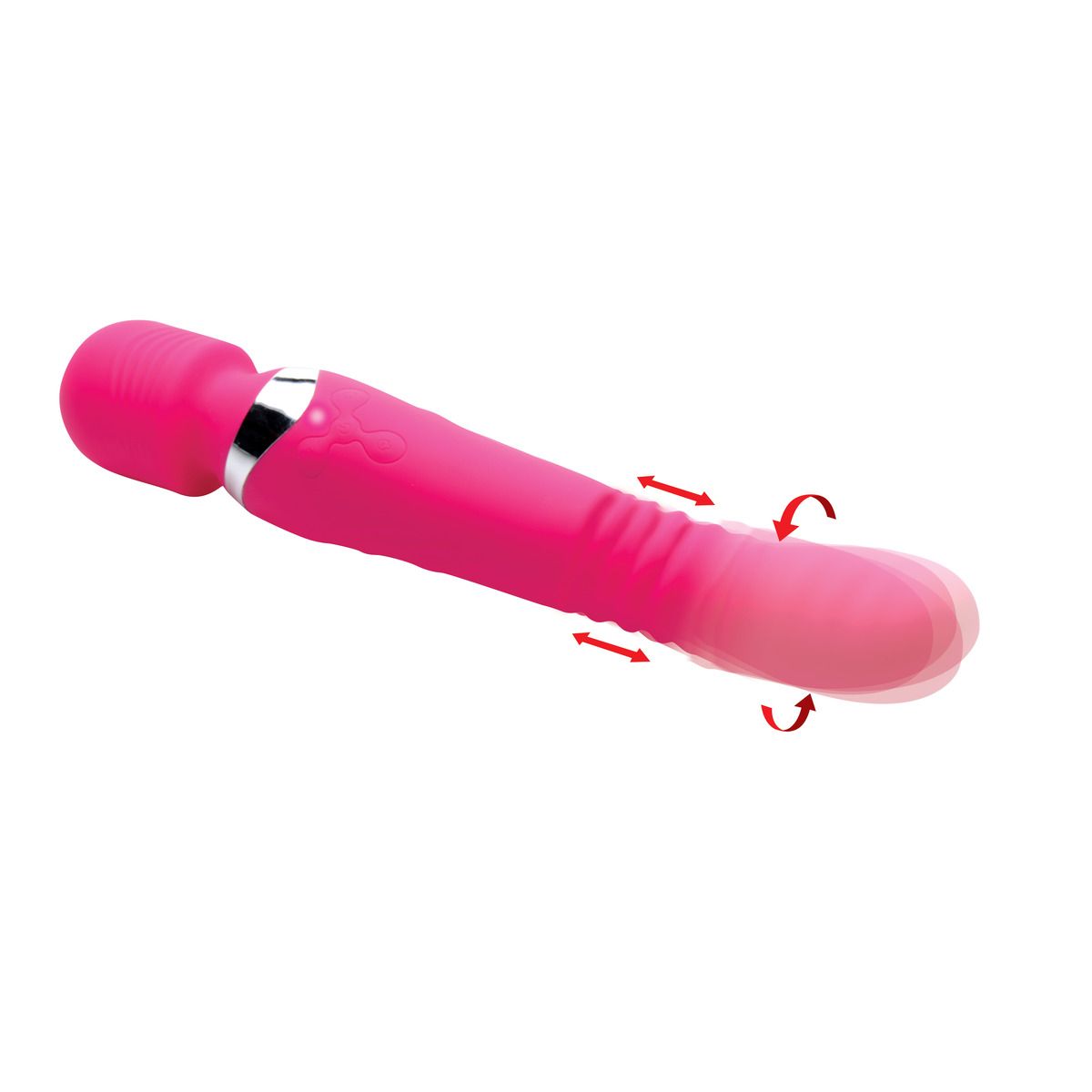 Ultra Thrust-Her Vibrating Silicone Wand | Inmi
