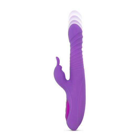 Teazers – Thrusting, Warming Rabbit Vibrator – Purple – Thrusting Rabbit Vibrator